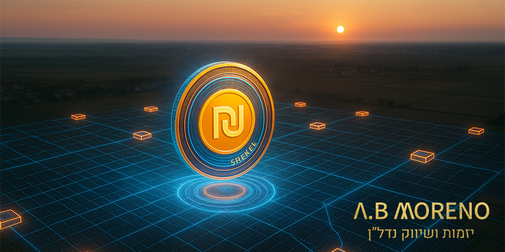 “השקל הדיגיטלי וטוקניזציית נדל״ן – ההזדמנות להפוך כל דונם לנכס בלוקצ׳יין מניב”